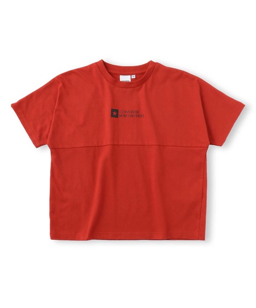 CONVERSE(コンバース)の「【CONVERSE】フットボールTシャツ(Tシャツ/カットソー・キッズ・ブラック/レッド/ホワイト/グリーン・130/160/120/105/150/140)」の19枚目の写真