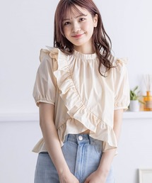 clear | アシンメトリーフリルデザインブラウス≪2024SS≫(シャツ/ブラウス)