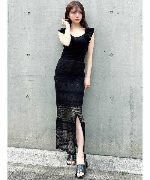 RESEXXY（リゼクシー）の「エンボスロゴサンダル（サンダル・レディース・ブラック/グリーン・SMALL/MEDIUM/LARGE）」の11枚目の写真