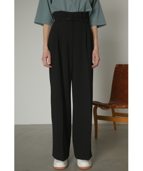 RIM.ARK（リムアーク）の「Georgette high waist PT（スラックス・レディース・ライトピンク/ブラック・38/36）」の17枚目の写真