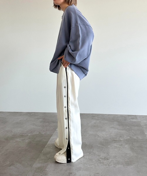 apres jour mignon（アプレジュールミニョン）の「バスケパンツ【ZOZOTOWN限定アイテム】（その他パンツ・レディース・ブラック/グレー/オフホワイト/チャコールグレー/ブラウン系その他・MEDIUM/SMALL/X-LARGE）」の11枚目の写真