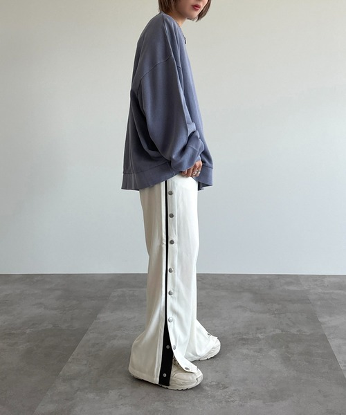 apres jour mignon（アプレジュールミニョン）の「バスケパンツ【ZOZOTOWN限定アイテム】（その他パンツ・レディース・ブラック/グレー/オフホワイト/チャコールグレー/ブラウン系その他・MEDIUM/SMALL/X-LARGE）」の12枚目の写真