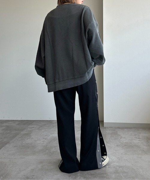 apres jour mignon（アプレジュールミニョン）の「バスケパンツ【ZOZOTOWN限定アイテム】（その他パンツ・レディース・ブラック/グレー/オフホワイト/チャコールグレー/ブラウン系その他・MEDIUM/SMALL/X-LARGE）」の20枚目の写真