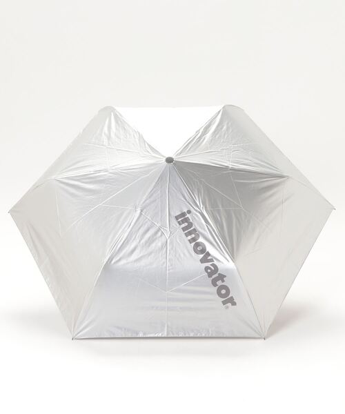 innovator（イノベーター）の「【 innovator / イノベーター 】 晴雨兼用自動開閉傘 アンブレラ 55㎝ 熱中症対策 IN-55WJP OGW（折りたたみ傘・レディース・ホワイト/シルバー・FREE）」の3枚目の写真