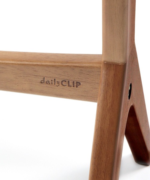 studio CLIP（スタディオクリップ）の「【daily CLIP】無垢のハンガーラック（家具・レディース・ブラウン・FREE）」の4枚目の写真