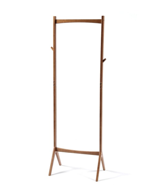 studio CLIP（スタディオクリップ）の「【daily CLIP】無垢のハンガーラック（家具・レディース・ブラウン・FREE）」の9枚目の写真