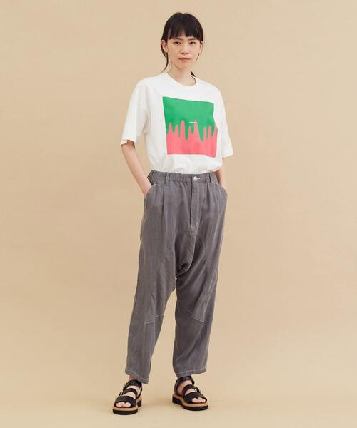 FRAPBOIS（フラボア）の「パウダーデニム パンツ（その他パンツ・レディース・グレー/ブルー・1）」の15枚目の写真