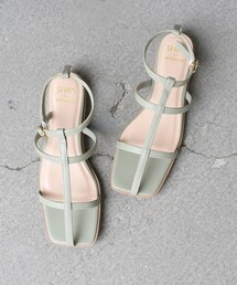 * スリム ストラップ サンダル 22.5~25.5cm◆