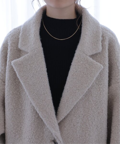 frames RAY CASSIN（フレームスレイカズン）の「フェイクリングウールテーラードコート（その他アウター・レディース・モカ/ベージュ・FREE）」の12枚目の写真