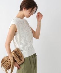 LEPSIM | 9ゲージクロシェノースリ　194163(ニット/セーター)