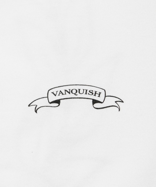 VANQUISH / ヴァンキッシュ Ribbon with Laurel Wreath 半袖Tシャツ（Tシャツ/カットソー）｜VANQUISH（ヴァンキッシュ）