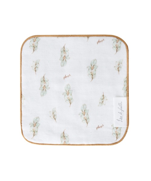 lien de famille (リヤンドファミーユ)の「オーガニックコットンミニタオル(その他ベビー用品・キッズ・グリーン系その他/ブルー系その他/イエロー/ピンク/ホワイト系その他/その他/グレー系その他/ブラウン系その他/イエロー系その他/スモークピンク・ONE SIZE)」の5枚目の写真