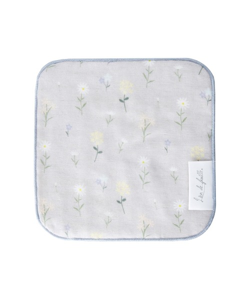 lien de famille (リヤンドファミーユ)の「オーガニックコットンミニタオル(その他ベビー用品・キッズ・グリーン系その他/ブルー系その他/イエロー/ピンク/ホワイト系その他/その他/グレー系その他/ブラウン系その他/イエロー系その他/スモークピンク・ONE SIZE)」の9枚目の写真