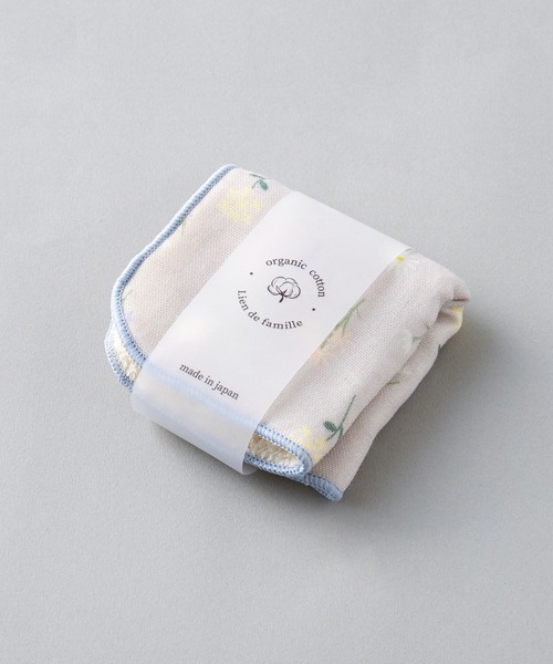 lien de famille (リヤンドファミーユ)の「オーガニックコットンミニタオル(その他ベビー用品・キッズ・グリーン系その他/ブルー系その他/イエロー/ピンク/ホワイト系その他/その他/グレー系その他/ブラウン系その他/イエロー系その他/スモークピンク・ONE SIZE)」の15枚目の写真