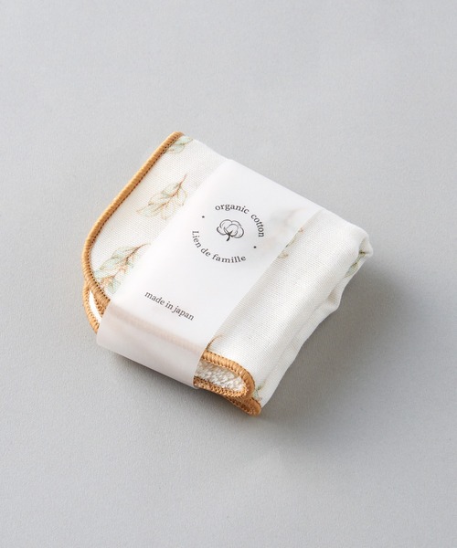 lien de famille (リヤンドファミーユ)の「オーガニックコットンミニタオル(その他ベビー用品・キッズ・グリーン系その他/ブルー系その他/イエロー/ピンク/ホワイト系その他/その他/グレー系その他/ブラウン系その他/イエロー系その他/スモークピンク・ONE SIZE)」の16枚目の写真