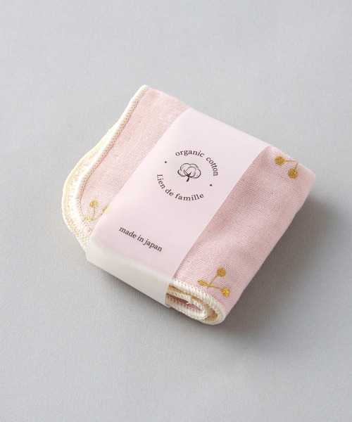 lien de famille (リヤンドファミーユ)の「オーガニックコットンミニタオル(その他ベビー用品・キッズ・グリーン系その他/ブルー系その他/イエロー/ピンク/ホワイト系その他/その他/グレー系その他/ブラウン系その他/イエロー系その他/スモークピンク・ONE SIZE)」の17枚目の写真