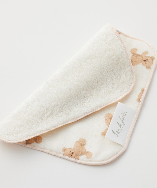 lien de famille (リヤンドファミーユ)の「オーガニックコットンミニタオル(その他ベビー用品・キッズ・グリーン系その他/ブルー系その他/イエロー/ピンク/ホワイト系その他/その他/グレー系その他/ブラウン系その他/イエロー系その他/スモークピンク・ONE SIZE)」の12枚目の写真