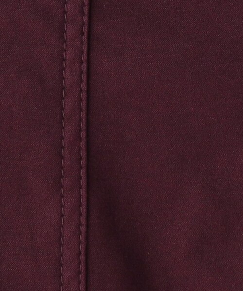 OPAQUE.CLIP（オペークドットクリップ）の「オーガニックコットン混 ベイカースカート【洗濯機洗い可/ストレッチ】（スカート・レディース・カーキ/ブラック/ボルドー・42/40/38/36/34）」の5枚目の写真