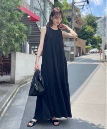 mystic | 【サイズ展開あり】バックシャンティアードワンピース(ワンピース)