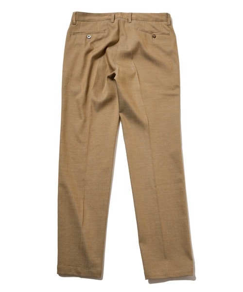 MEN'S BIGI（メンズビギ）の「スラブデイム調ロイヤルオックスシャンブレースラックスパンツ（スラックス・メンズ・ベージュ/ネイビー/ブラウン/グレー・01/02/03/04）」の18枚目の写真
