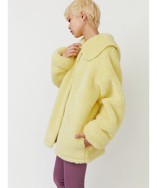 PAMEO POSE（パメオポーズ）の「Madeleine Coat（その他アウター・レディース・イエロー/ピンク/ブルー・FREE）」の8枚目の写真