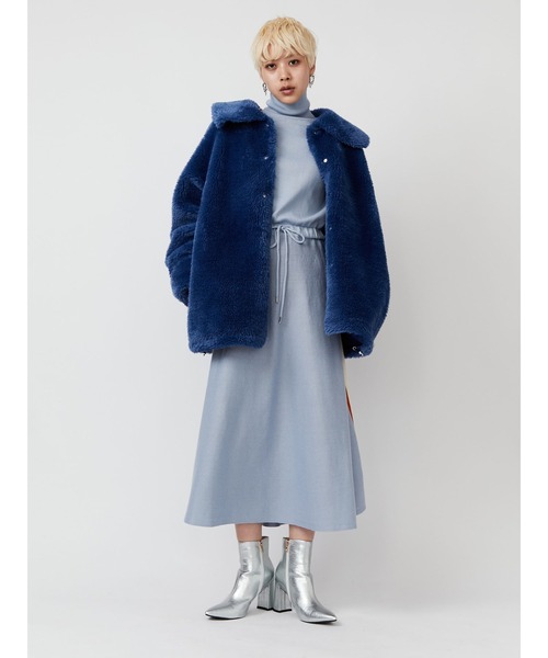 PAMEO POSE（パメオポーズ）の「Madeleine Coat（その他アウター・レディース・イエロー/ピンク/ブルー・FREE）」の5枚目の写真