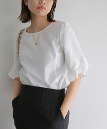 La TOTALITE | 《追加3》フリルスリーブブラウス(シャツ/ブラウス)