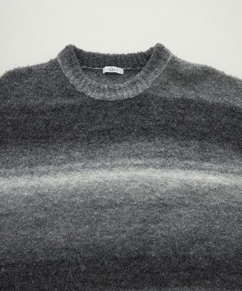 【cussil/クシル】ハイファンクショナルニット ワイドバルーンスリーブ ルーズ セーター（ニット/セーター）｜cussil（クシル）