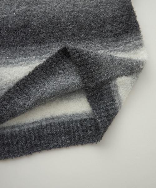 【cussil/クシル】ハイファンクショナルニット ワイドバルーンスリーブ ルーズ セーター（ニット/セーター）｜cussil（クシル）