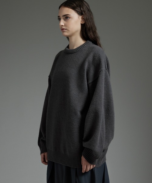 cussil/クシル】ハイファンクショナルニット ワイドバルーン