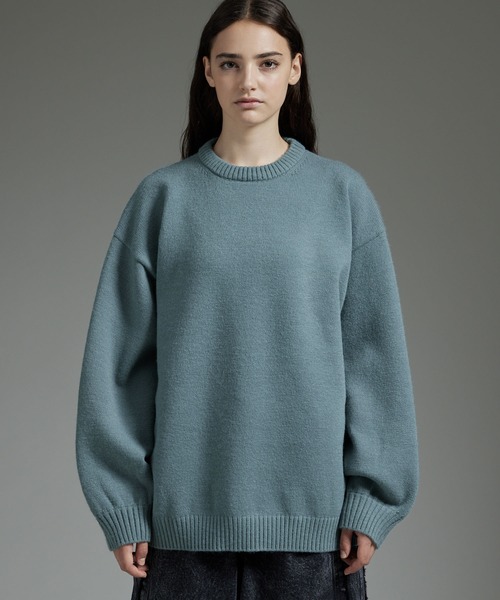 cussil/クシル】ハイファンクショナルニット ワイドバルーン