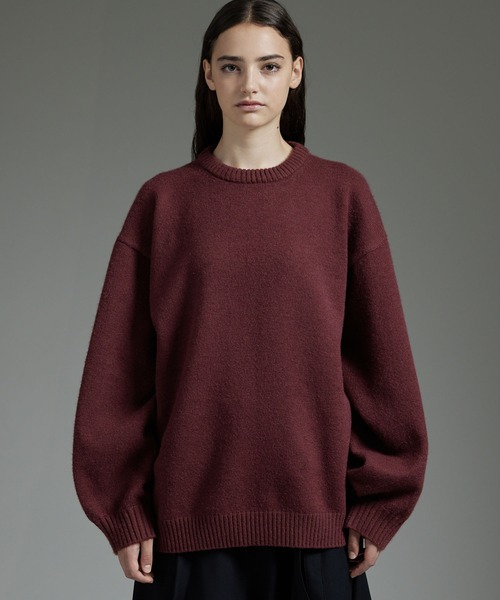 cussil/クシル】ハイファンクショナルニット ワイドバルーン