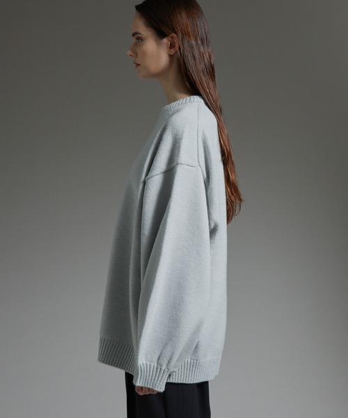 cogthebigsmoke バルーンスリーブ ウールニット スウェット セーター 上 着