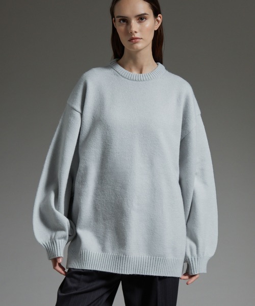 最終値下げオリジナル ニットクイーン 230x200cm ミックスベージュ 2WAYニットプルオーバー（11月下旬入荷予定） | レディース