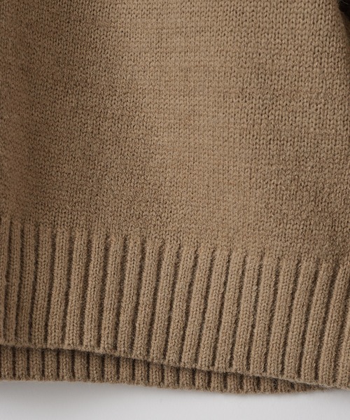 【cussil/クシル】ハイファンクショナルニット ワイドバルーンスリーブ ルーズ セーター（ニット/セーター）｜cussil（クシル）