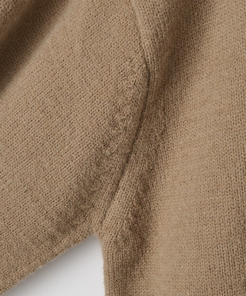 【cussil/クシル】ハイファンクショナルニット ワイドバルーンスリーブ ルーズ セーター（ニット/セーター）｜cussil（クシル）