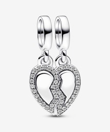 PANDORA | フレンズ スプリッタブル ハート ダングル チャーム(チャーム)