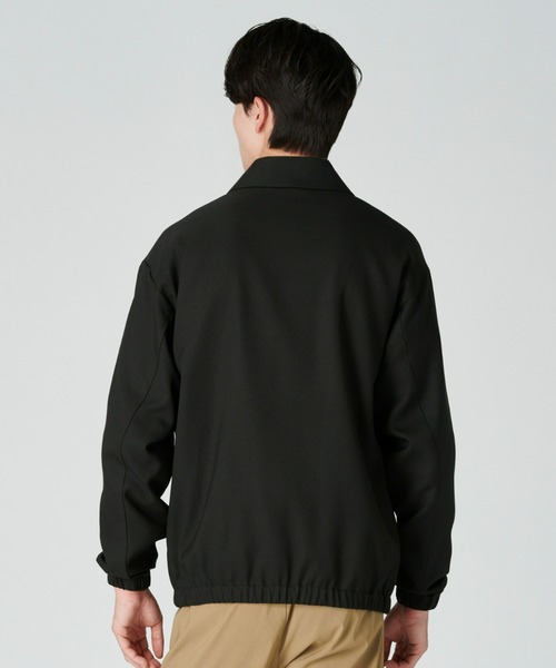 Right-on(ライトオン)の「【PLUS ONE】撥水ショートジップブルゾン(ブルゾン・メンズ・ブラック×グレー/ブラック・M/XL/L)」の6枚目の写真