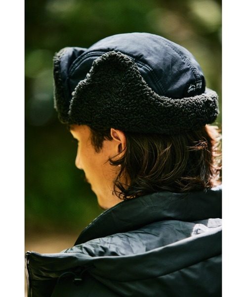 CAMP7（キャンプセブン）の「【CAMP7】パイロットキャップ（キャップ・メンズ・オリーブ/ブラック・フリー）」の2枚目の写真