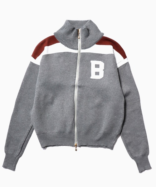 ROOPTOKYO（ループトウキョウ）の「COLLEGE HIGHNECK KNIT/カレッジハイネックニット（ニット/セーター・レディース・チャコール/ベージュ/ネイビー/グリーン・FREE）」の5枚目の写真