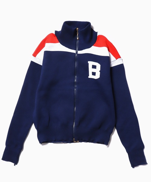 ROOPTOKYO（ループトウキョウ）の「COLLEGE HIGHNECK KNIT/カレッジハイネックニット（ニット/セーター・レディース・チャコール/ベージュ/ネイビー/グリーン・FREE）」の6枚目の写真