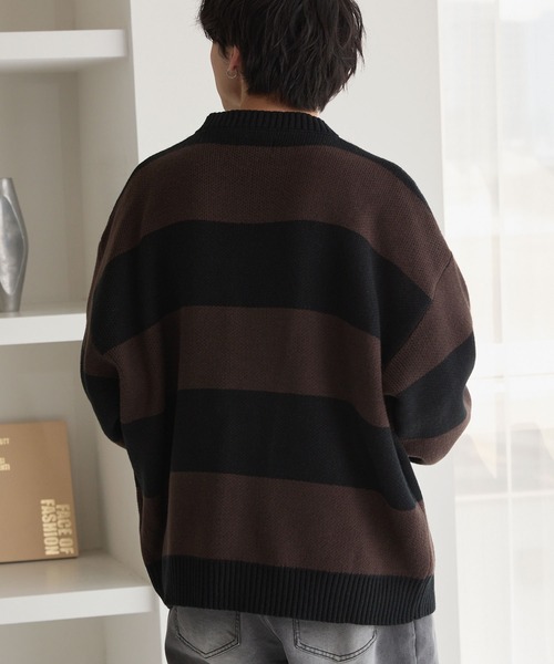 muta ジャガード クルーネックプルオーバー　ブラック ジャガード クルーネックプルオーバー [全2色] – muta Online Store