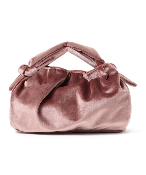 B:MING by BEAMS（ビーミングバイビームス）の「B:MING by BEAMS / ベロア バッグ（トートバッグ・レディース・ピンク/ブラック/ブルー・ONE SIZE）」の8枚目の写真