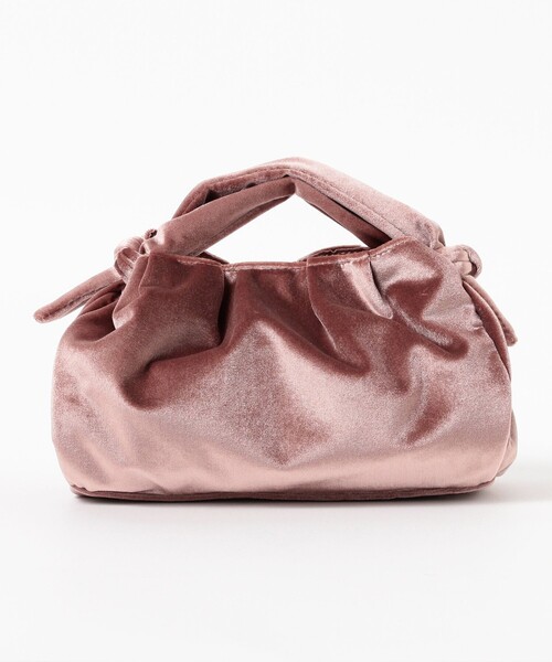 B:MING by BEAMS（ビーミングバイビームス）の「B:MING by BEAMS / ベロア バッグ（トートバッグ・レディース・ピンク/ブラック/ブルー・ONE SIZE）」の10枚目の写真