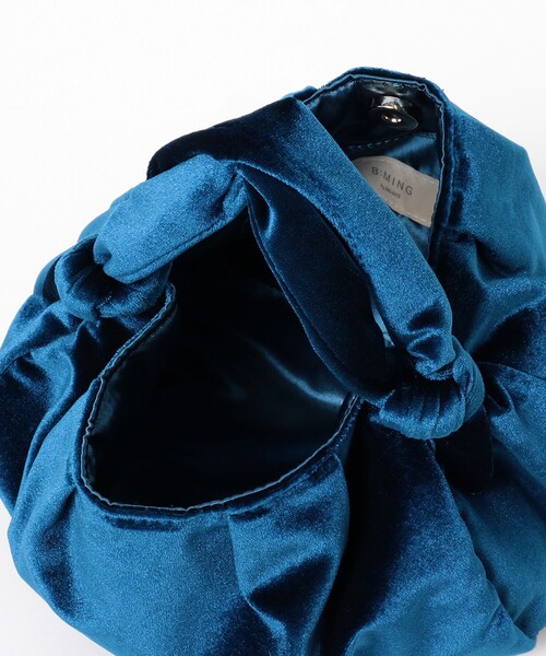 B:MING by BEAMS（ビーミングバイビームス）の「B:MING by BEAMS / ベロア バッグ（トートバッグ・レディース・ピンク/ブラック/ブルー・ONE SIZE）」の16枚目の写真