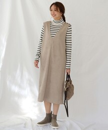 【ストレッチ】スエードライクジャンスカ
