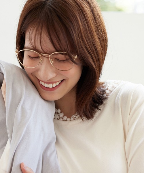 Viola e Viola(ヴィオラエヴィオラ)の「あったか綿衿見せレーストップス(Tシャツ/カットソー・レディース・ホワイト/ライトグレー/ブラック・3L/M/LL/L)」の4枚目の写真