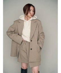 FRAY I.D（フレイアイディー）の「ボンディングミニスカート