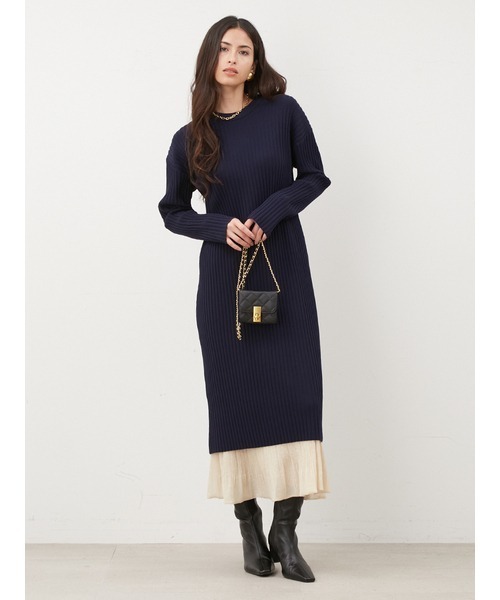 Mila Owen（ミラオーウェン）の「チェーンショルダーウォレットバッグ（財布・レディース・ブラック/オリーブ/イエロー・FREE）」の9枚目の写真