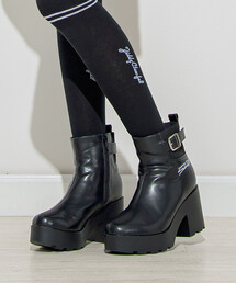 ZIDDY | 【 ニコ☆プチ 掲載 】サイドゴアブーツ(21~24cm)(ブーツ)